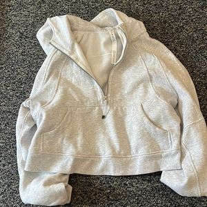 Lululemon 1/2 zip scuba hoodie size M/L